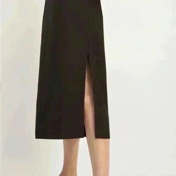 NWT! Everlane The Supima® Puff-Sleeve Dress - Picture 4 of 9